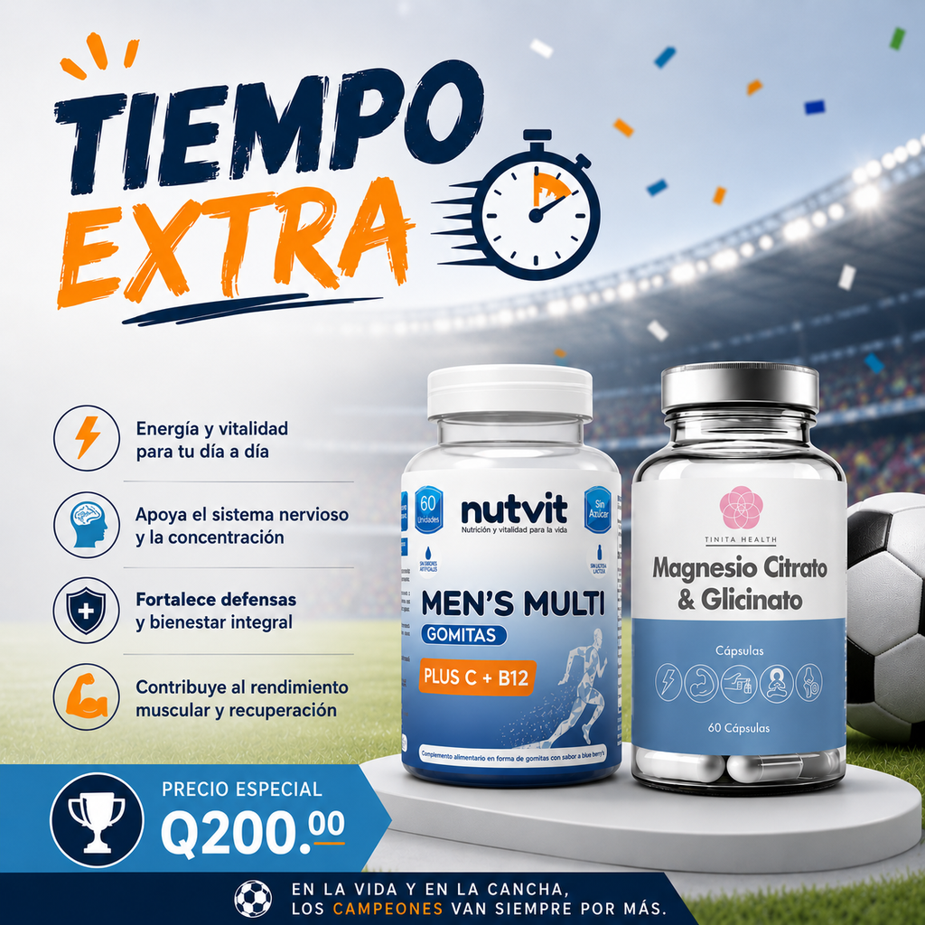 COMBO TIEMPO EXTRA- NV MENS + TH MAGNESIO