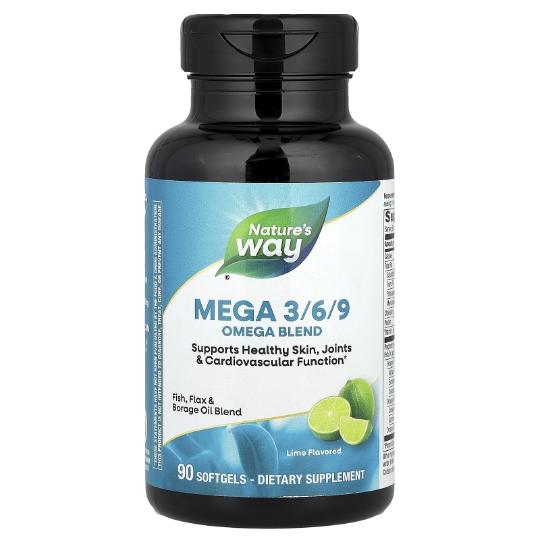 MEGA 3/6/9 OMEGA BLEND 90 SOFT GELS