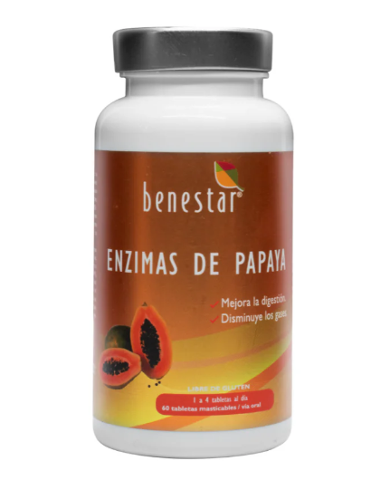 ENZIMAS DE PAPAYA X 60 CAPSULAS
