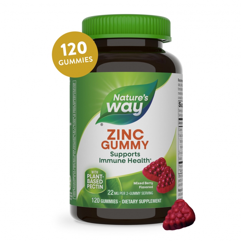 ZINC GUMMIES 22MG X 120 GUMMIES