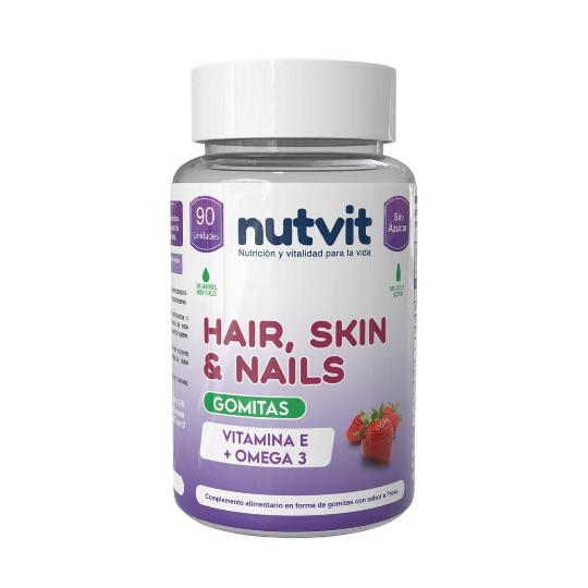 NV HAIR SKIN AND NAILS X 90 GUMMIES SIN AZUCAR
