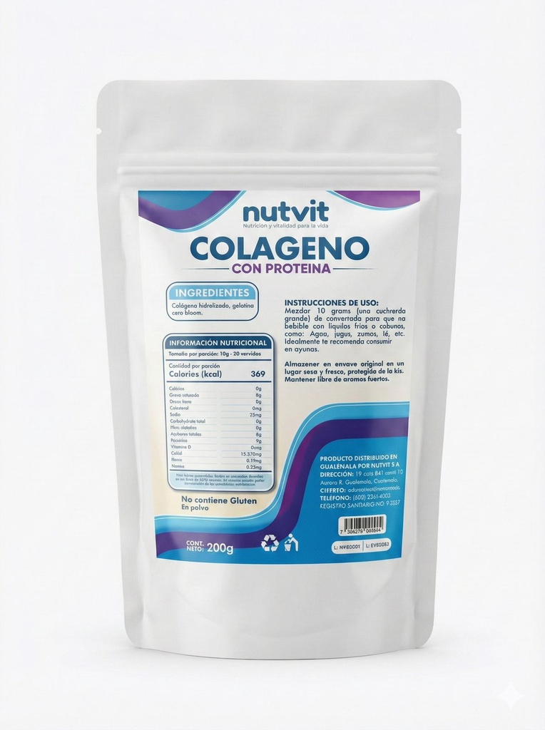 NV COLAGENO CON PROTEINA 200g