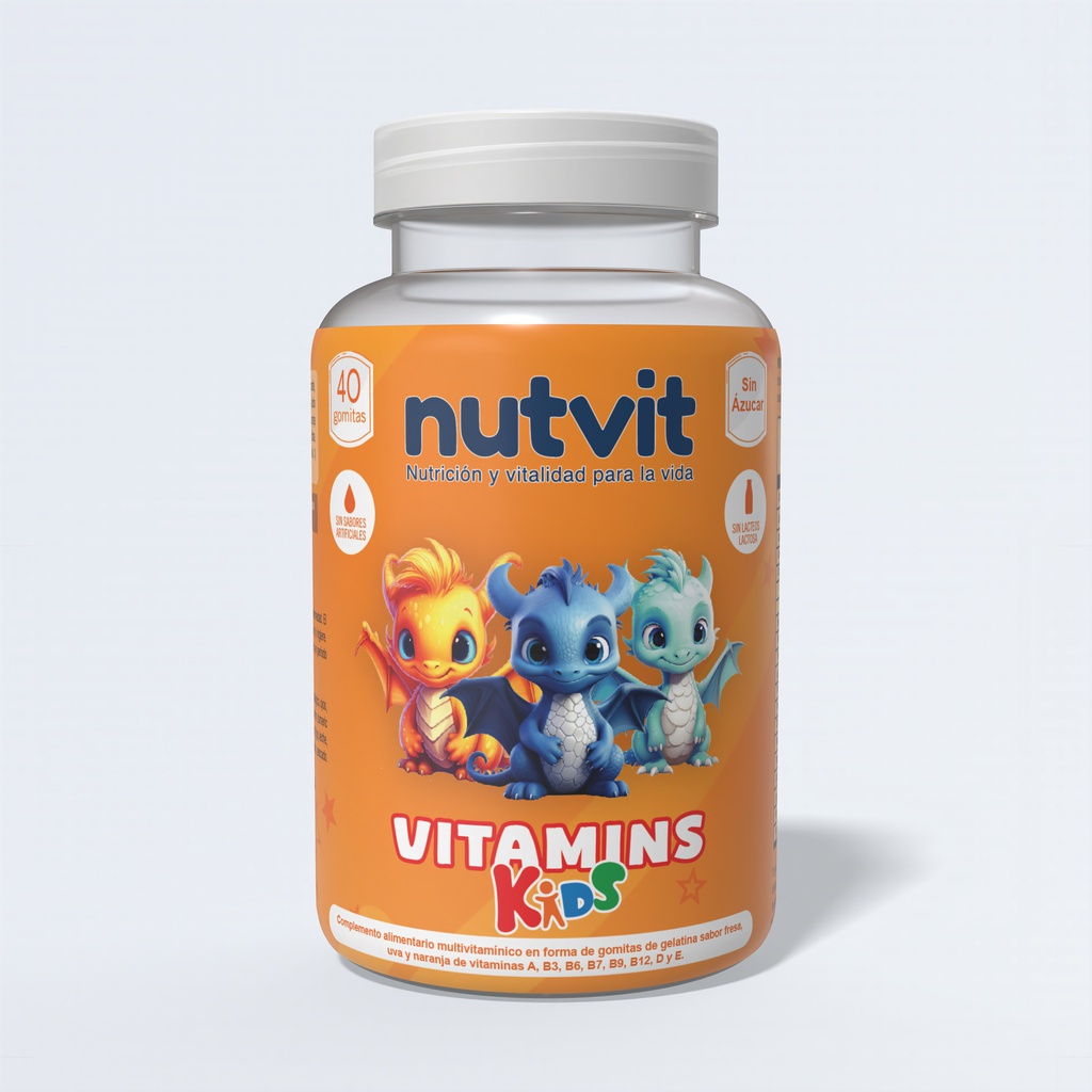 NV KIDS VITAMINS X 40 GUMMIES SIN AZUCAR