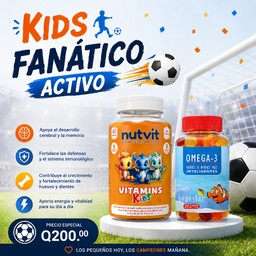 COMBO KIDS FANÁTICO ACTIVO -- NV KIDS + OMEGA KIDS