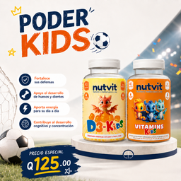 COMBO PODER KIDS -- NV KIDS + D3 KIDS