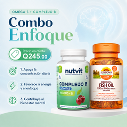 COMBO ENFOQUE- OMEGA 3 + COMPLEJO B