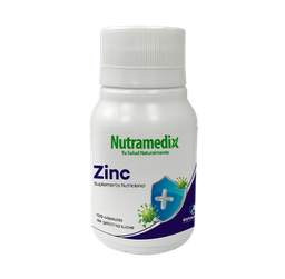 [45554] ZINC NUTRAMEDIX SUPLEMENTO MINERAL 15MG X 100 CAPS.