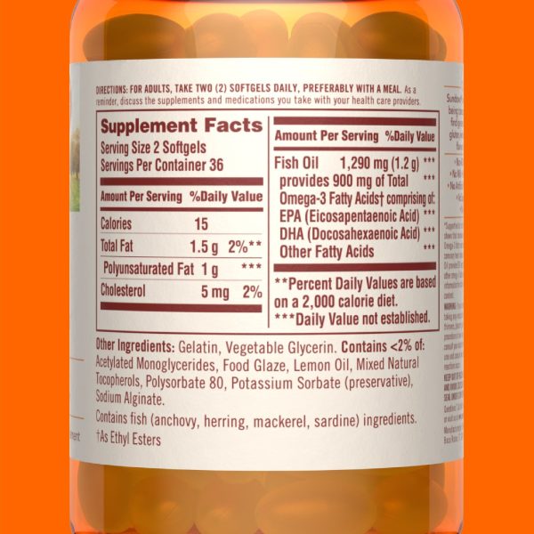 FISH OIL 1290 MG MINI ( OMEGA 3 )