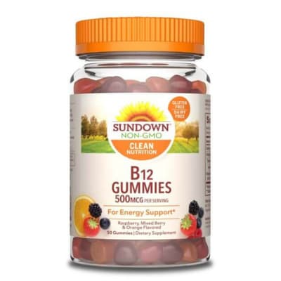 Vitamina  B12  (500mcg) de  60  gomitas