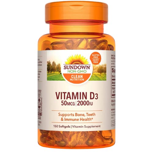 Vitamina D3 150 Softgel Sundown Natural´s